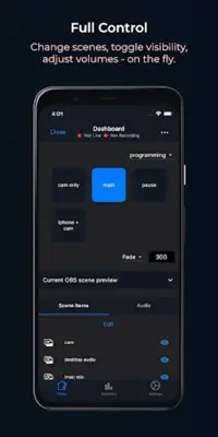 OBS Blade android App screenshot 10